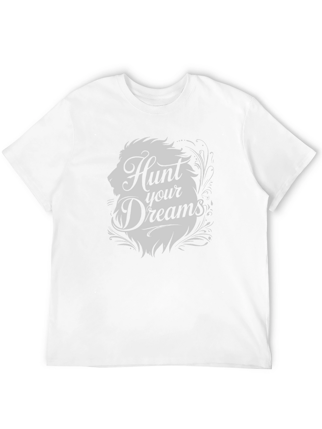 Hunt Your Dreams Lion Graphic T-Shirt