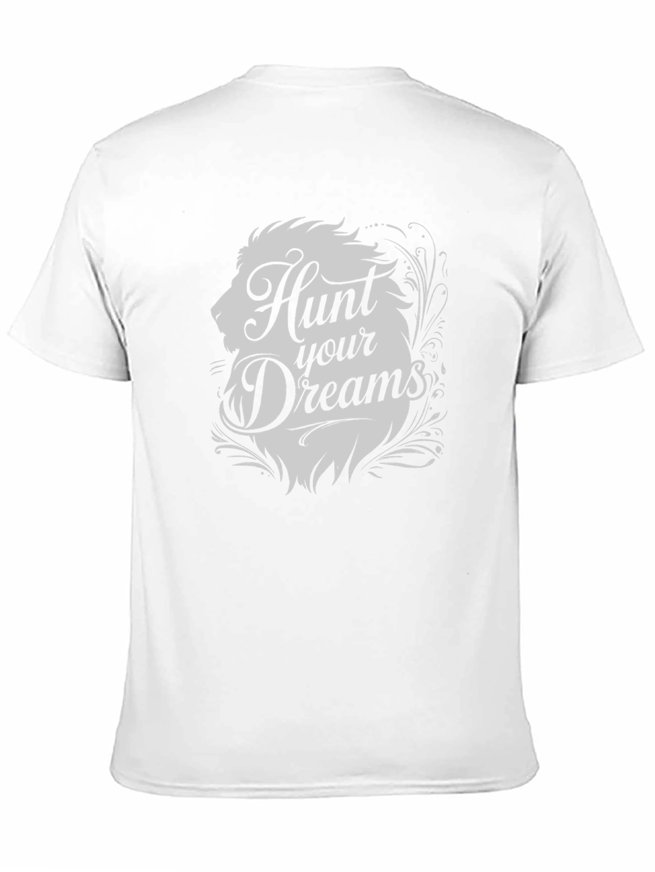 Hunt Your Dreams Lion Graphic T-Shirt