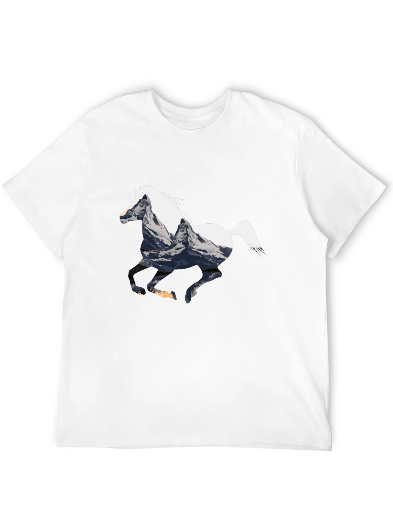 Mountain Horse Graphic Tee - Black