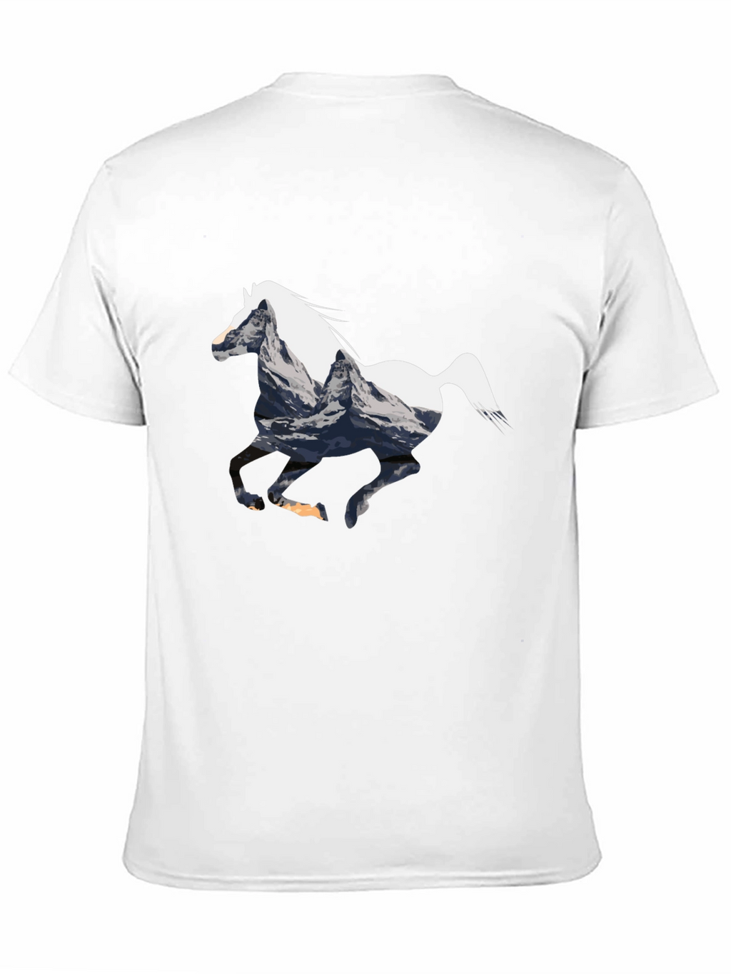Mountain Horse Graphic Tee - Black
