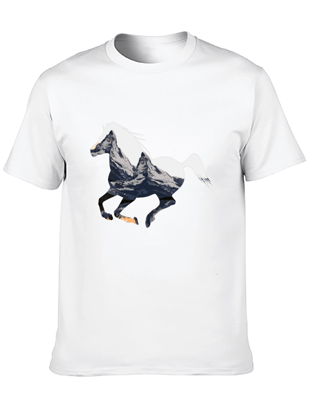 Mountain Horse Graphic Tee - Black