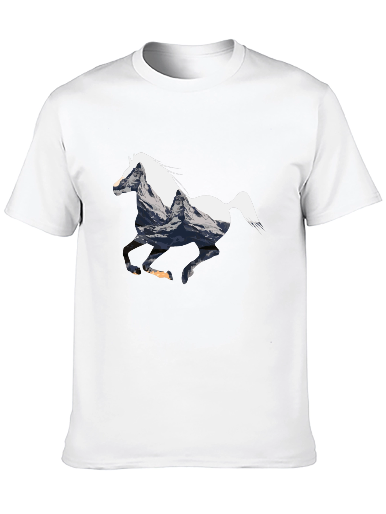 Mountain Horse Graphic Tee - Black