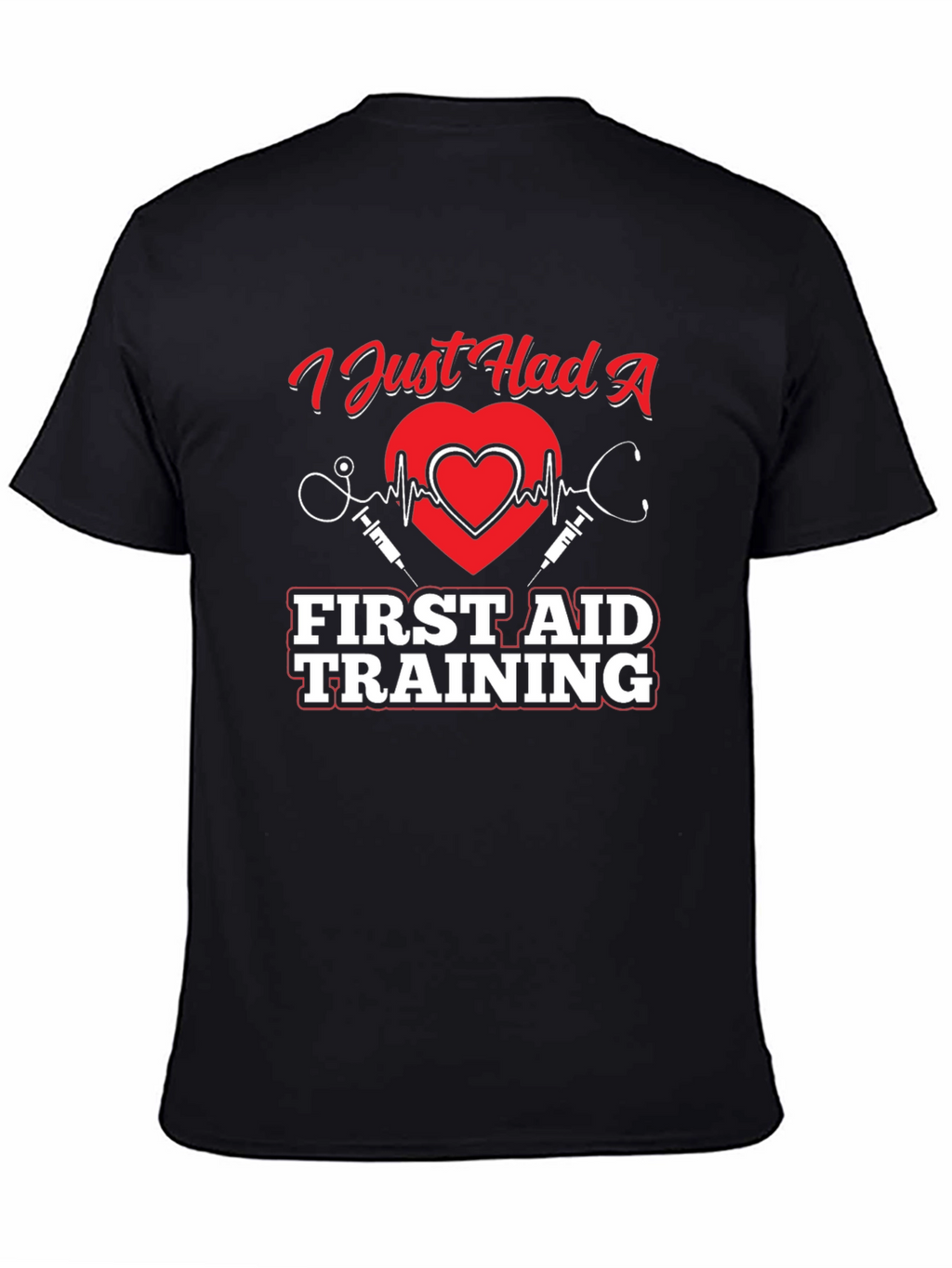First Aid Training Graphic T-Shirt
