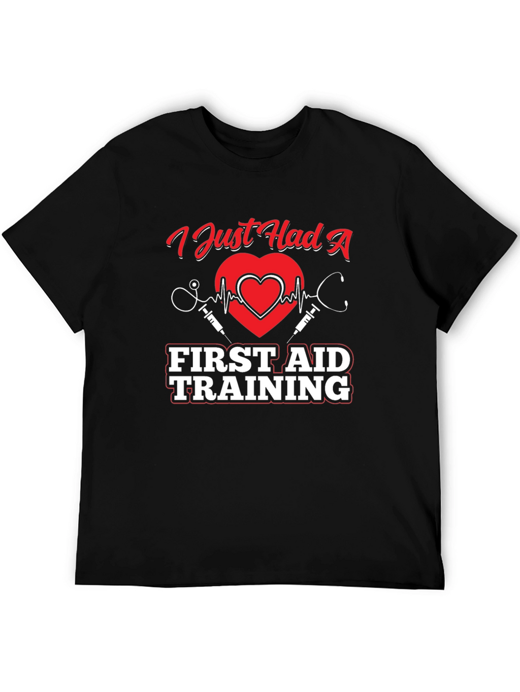 First Aid Training Graphic T-Shirt
