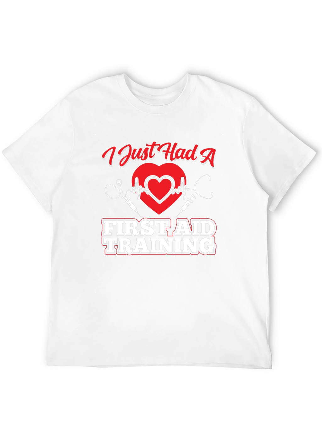 First Aid Training Graphic T-Shirt