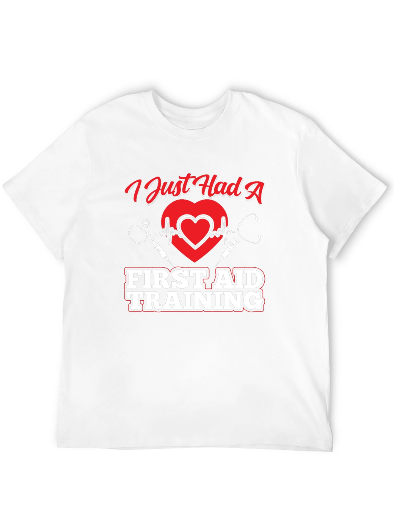 First Aid Training Graphic T-Shirt