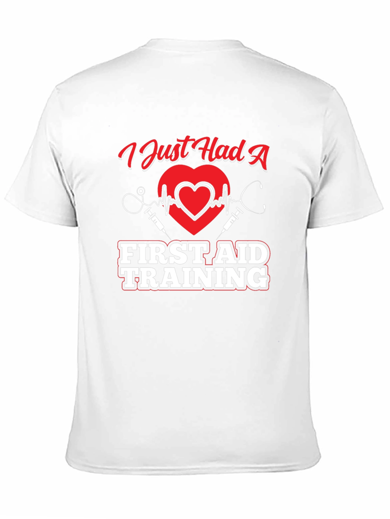 First Aid Training Graphic T-Shirt