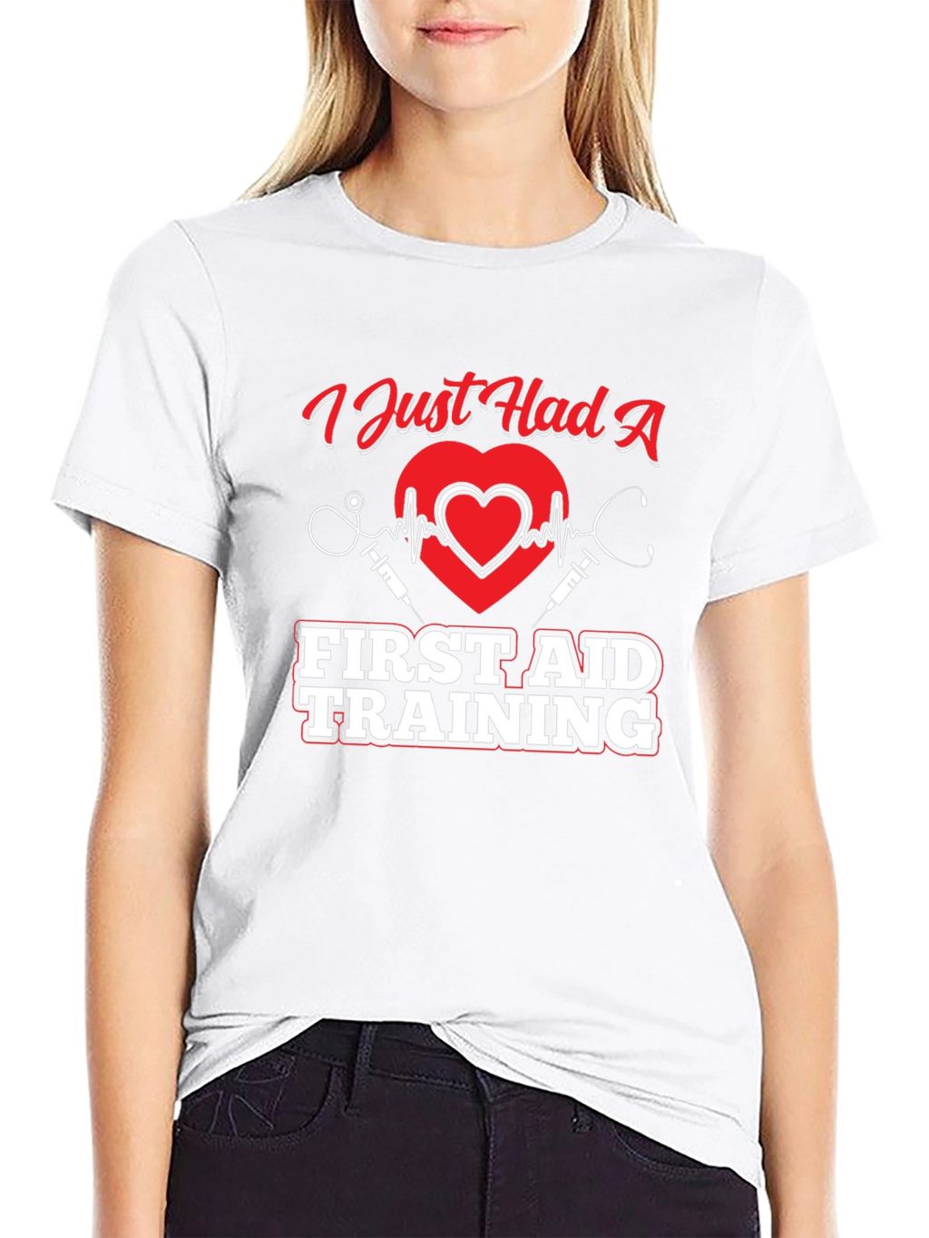 First Aid Training Graphic T-Shirt