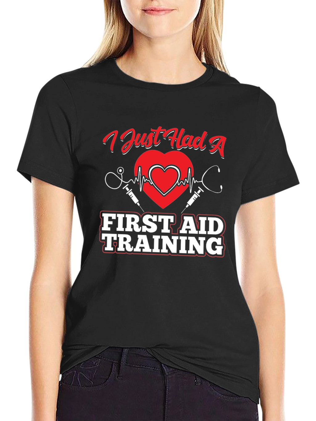 First Aid Training Graphic T-Shirt