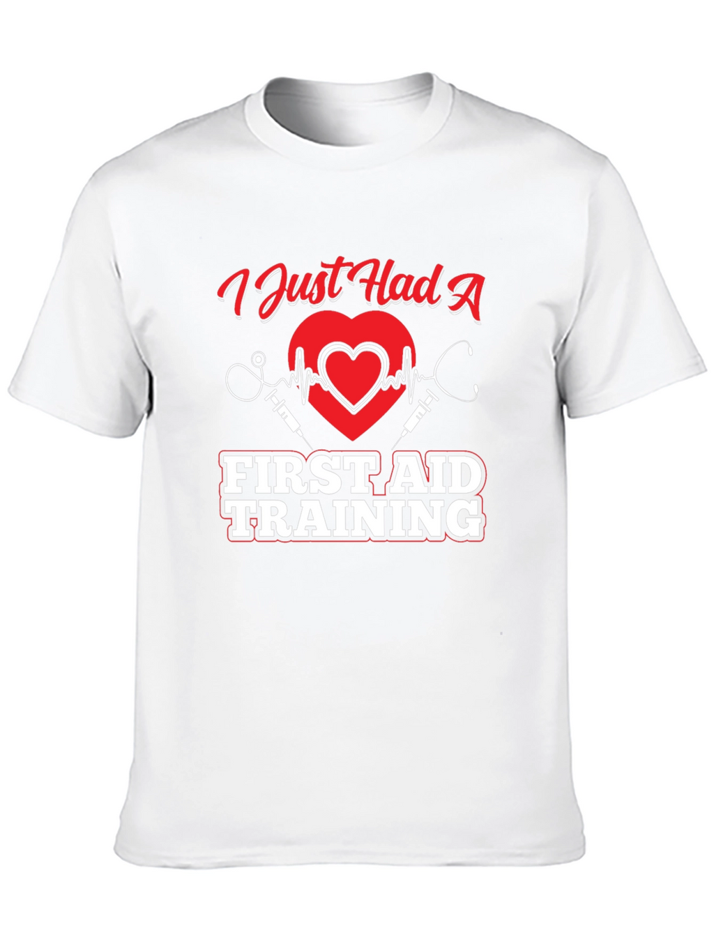 First Aid Training Graphic T-Shirt