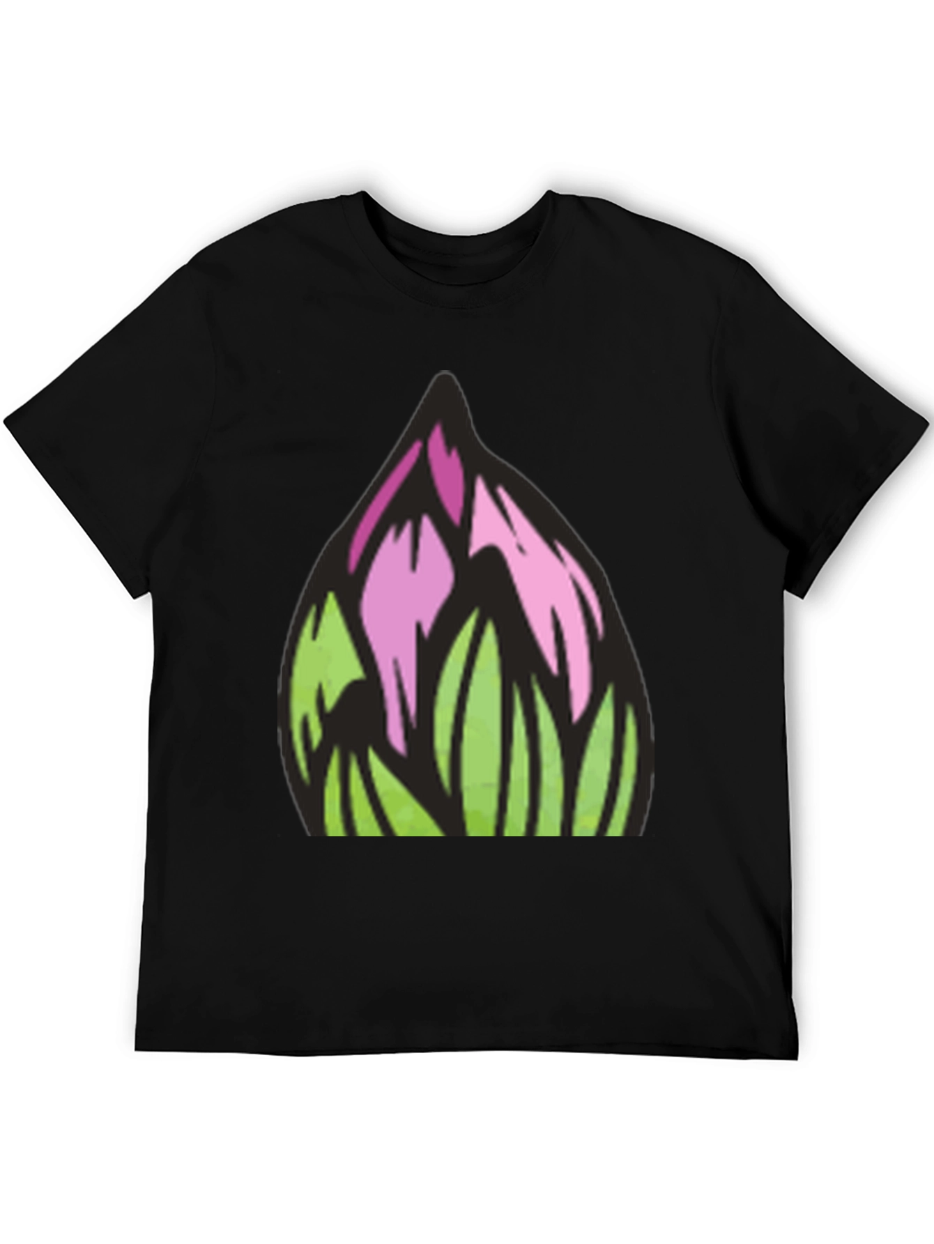 Floral Art Graphic Tee - Modern Streetwear