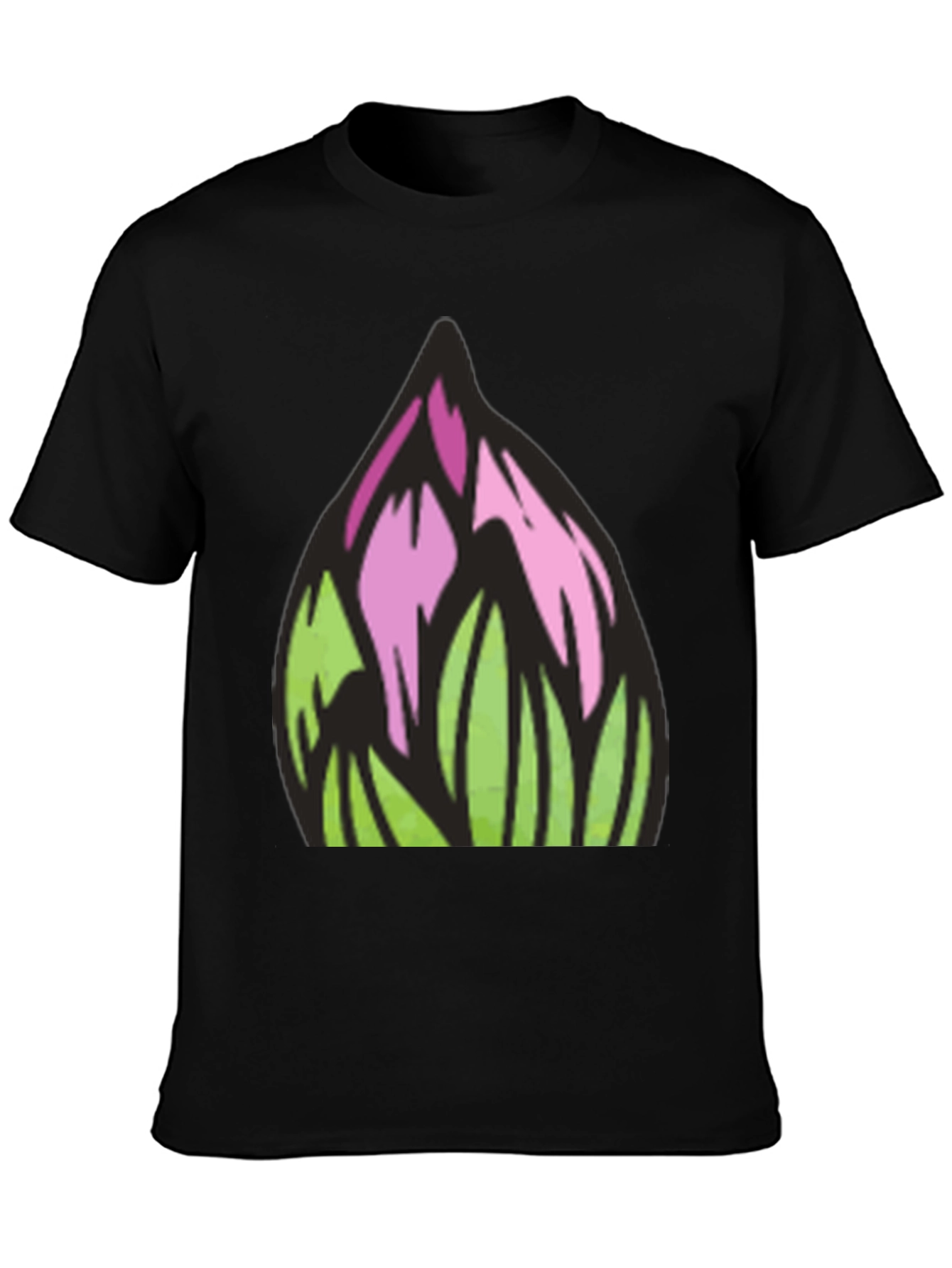 Floral Art Graphic Tee - Modern Streetwear