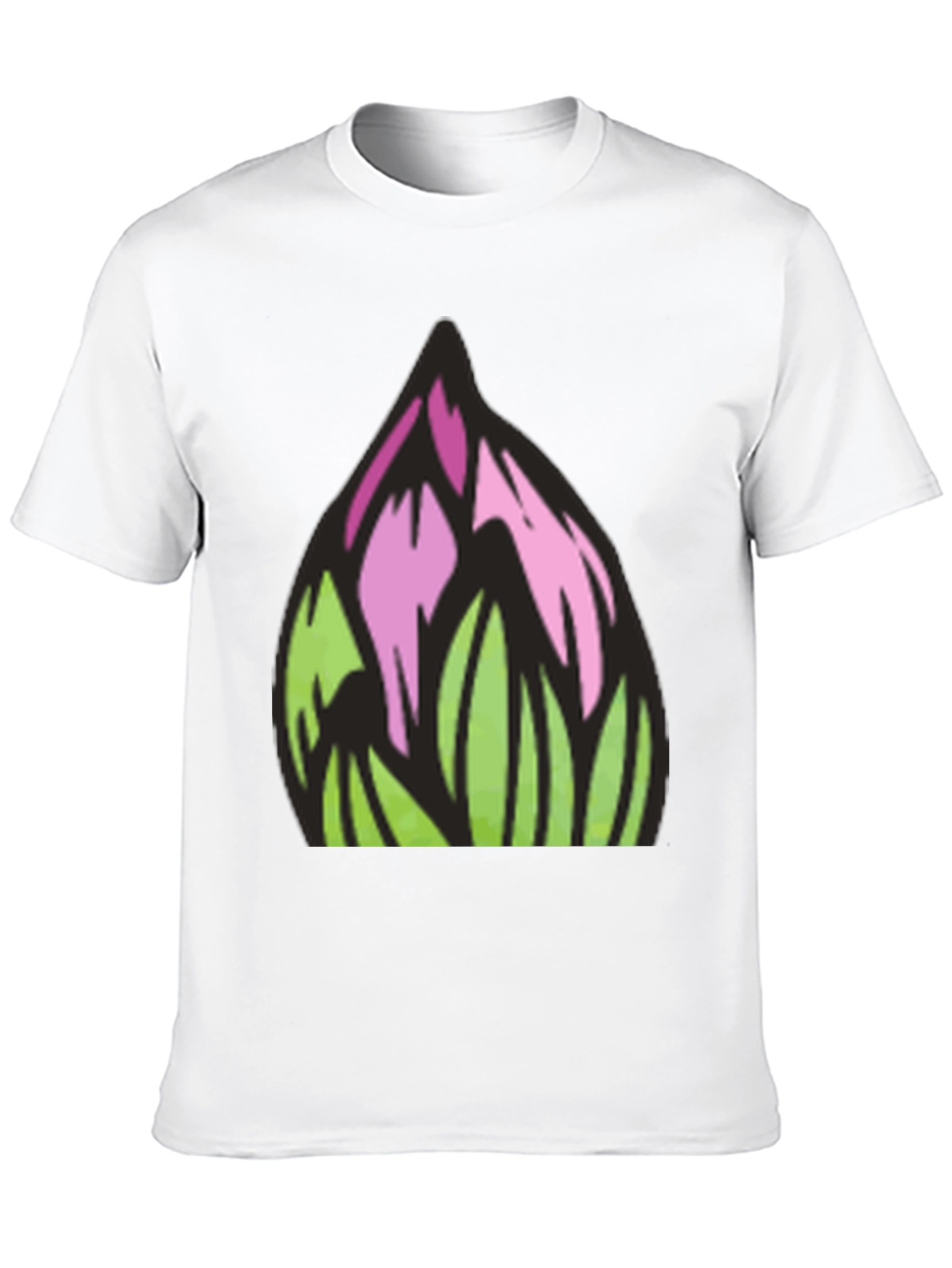 Floral Art Graphic Tee - Modern Streetwear
