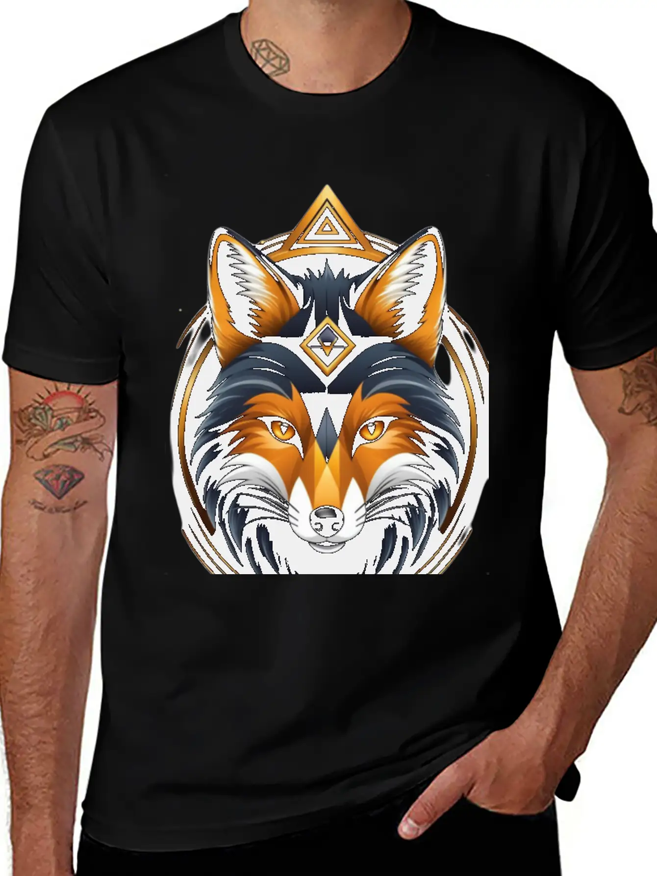 Hacker Fox Unisex Casual T-Shirt – Clean Design For Daily Comfort