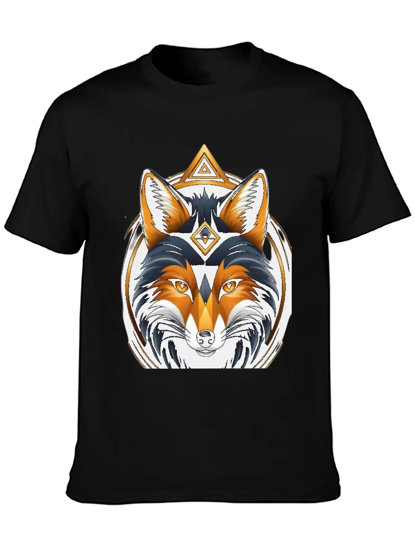 Hacker Fox Unisex Casual T-Shirt – Clean Design For Daily Comfort