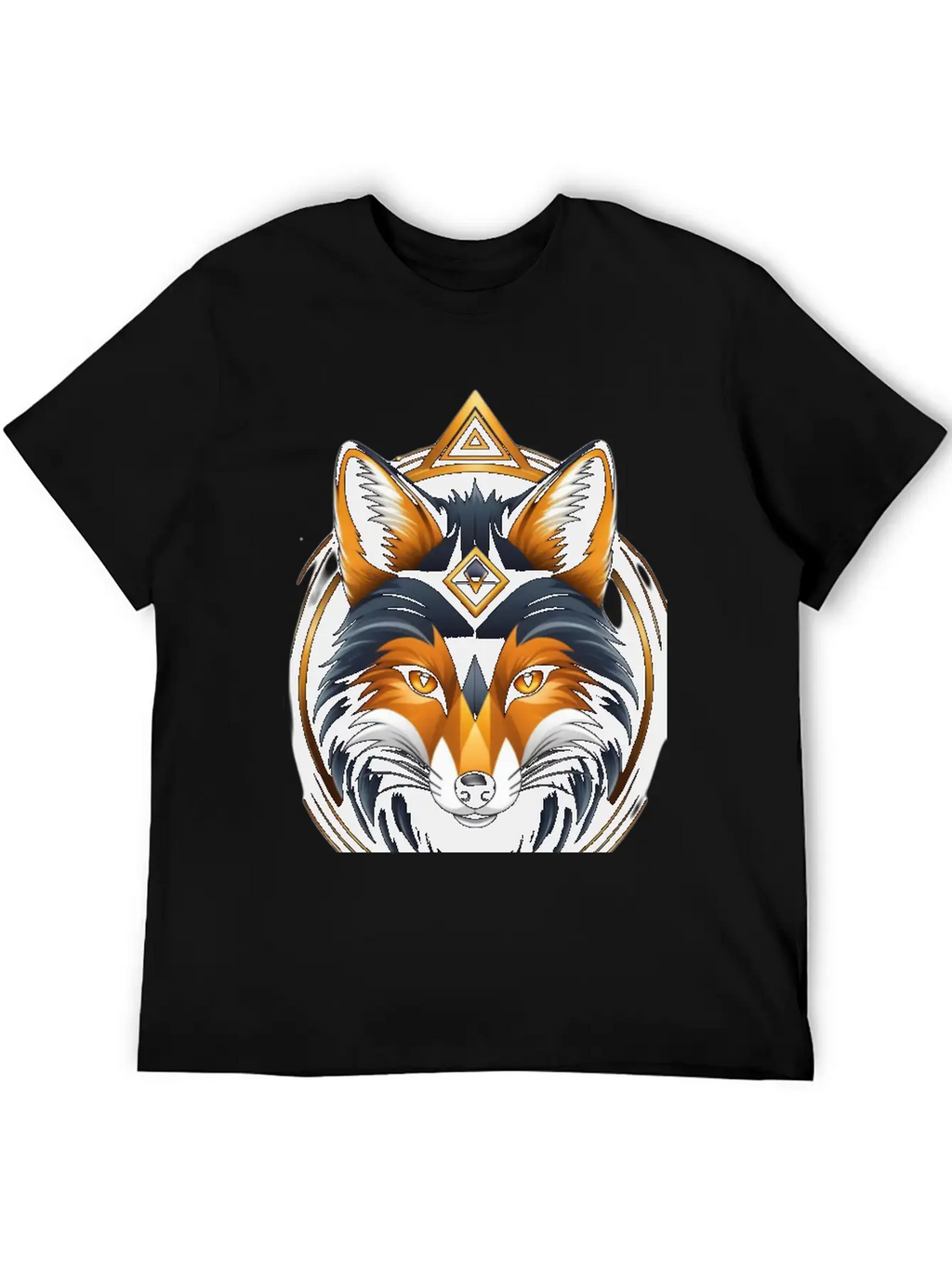 Hacker Fox Unisex Casual T-Shirt – Clean Design For Daily Comfort