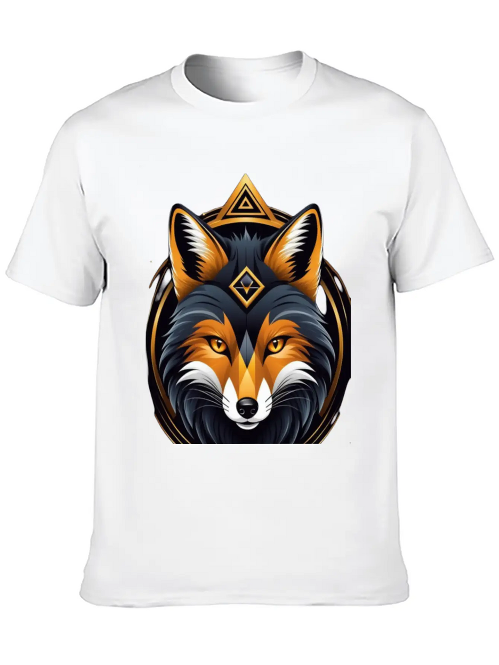 Hacker Fox Unisex Casual T-Shirt – Clean Design For Daily Comfort