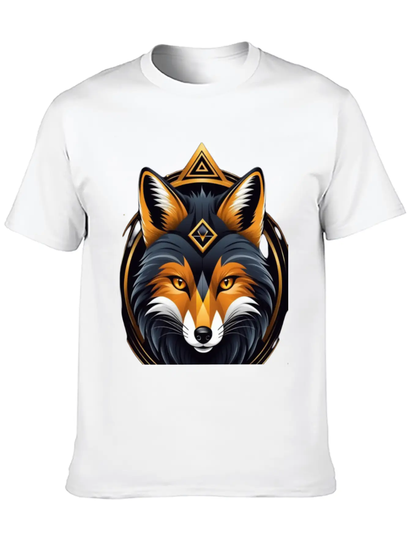 Hacker Fox Unisex Casual T-Shirt – Clean Design For Daily Comfort