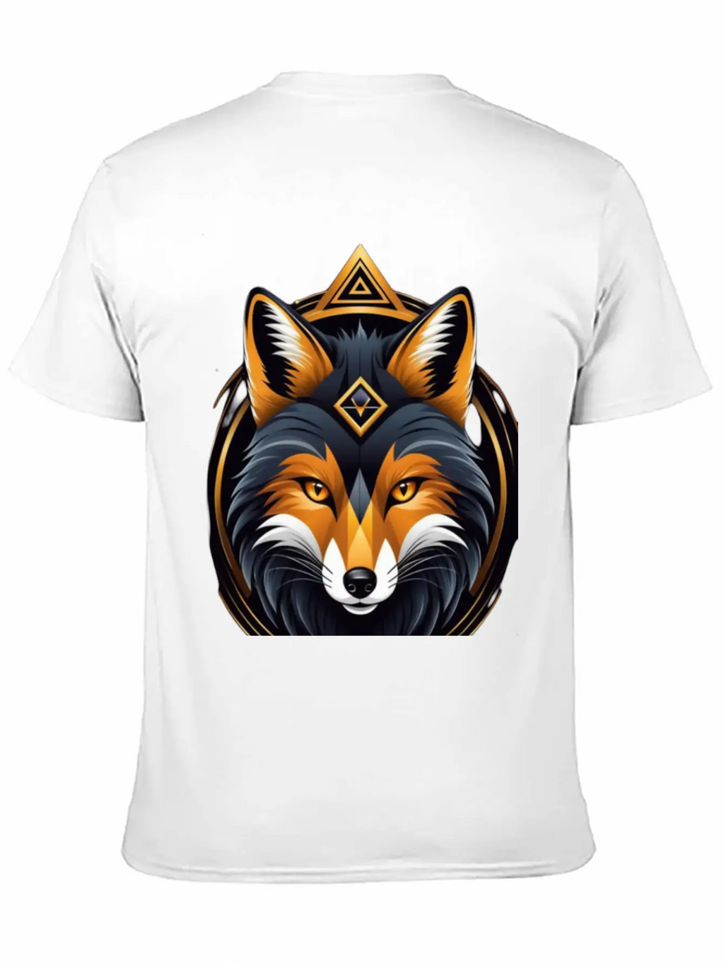Hacker Fox Unisex Casual T-Shirt – Clean Design For Daily Comfort