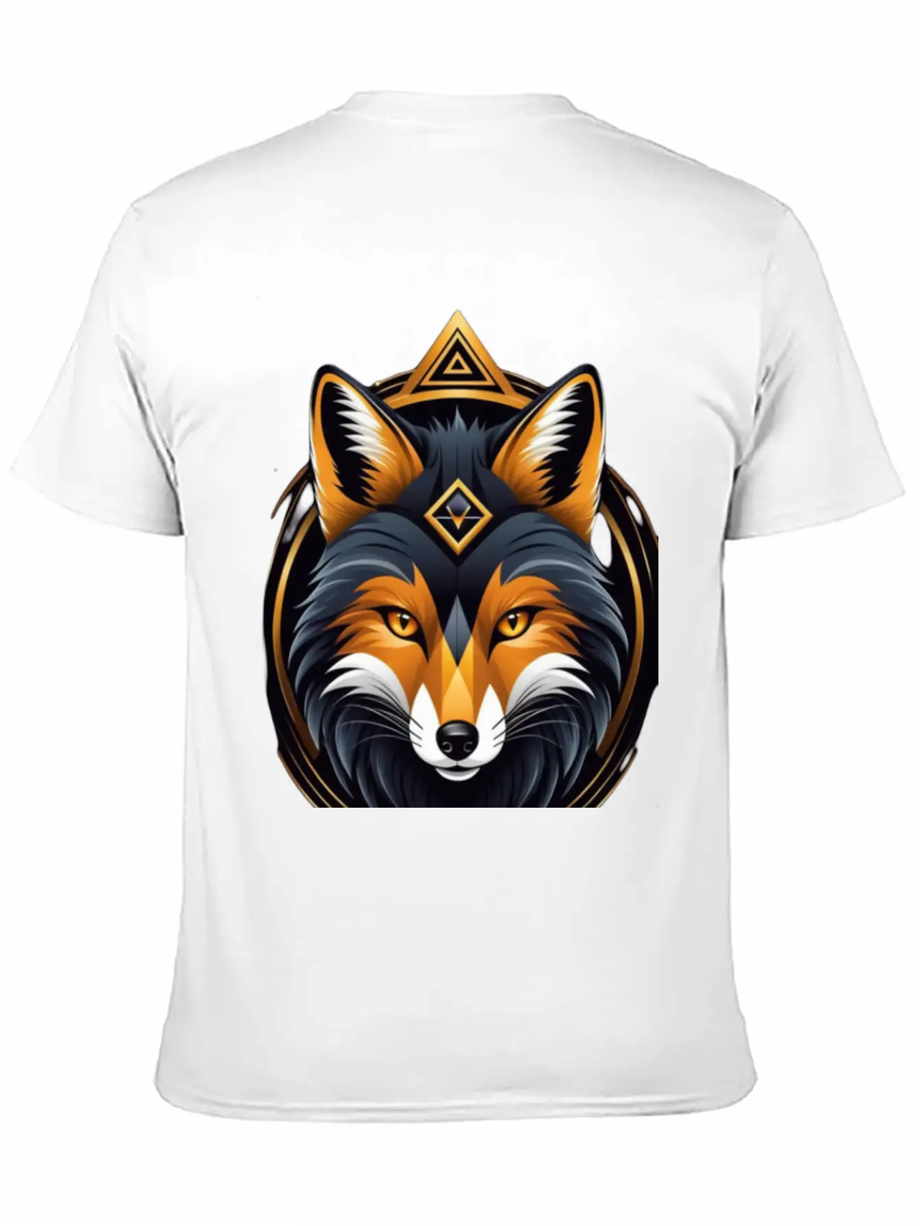 Hacker Fox Unisex Casual T-Shirt – Clean Design For Daily Comfort