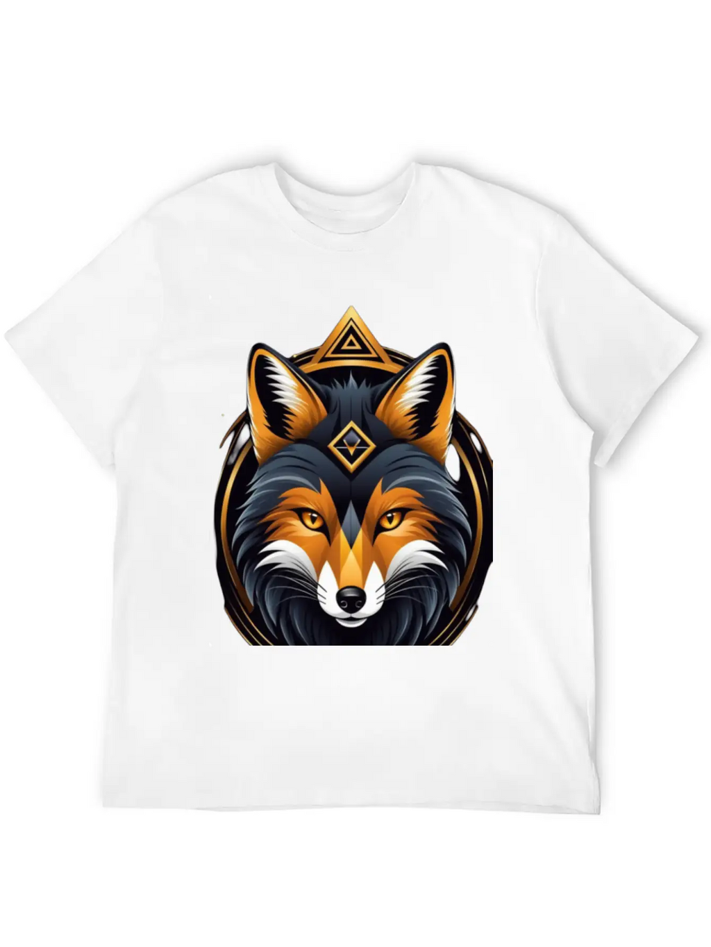 Hacker Fox Unisex Casual T-Shirt – Clean Design For Daily Comfort