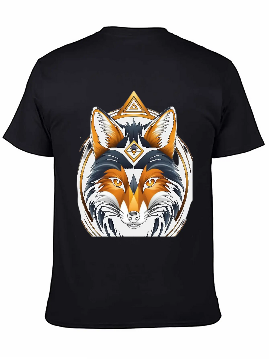 Hacker Fox Unisex Casual T-Shirt – Clean Design For Daily Comfort