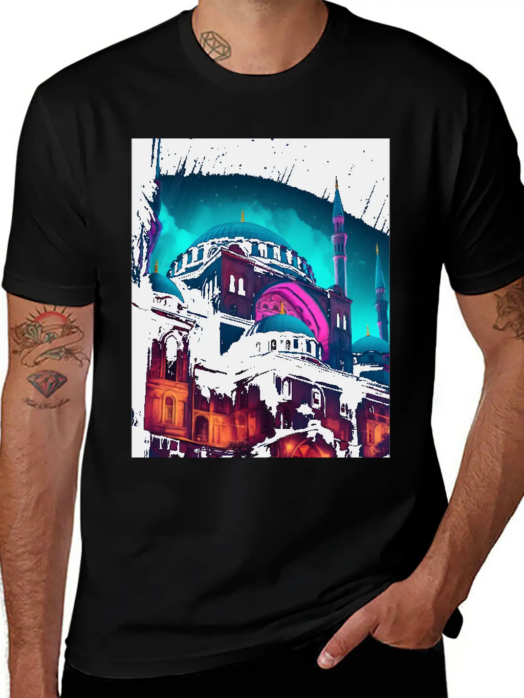 Hagia Sophia Turkey Unisex Casual T-Shirt – Clean Design For Daily Comfort