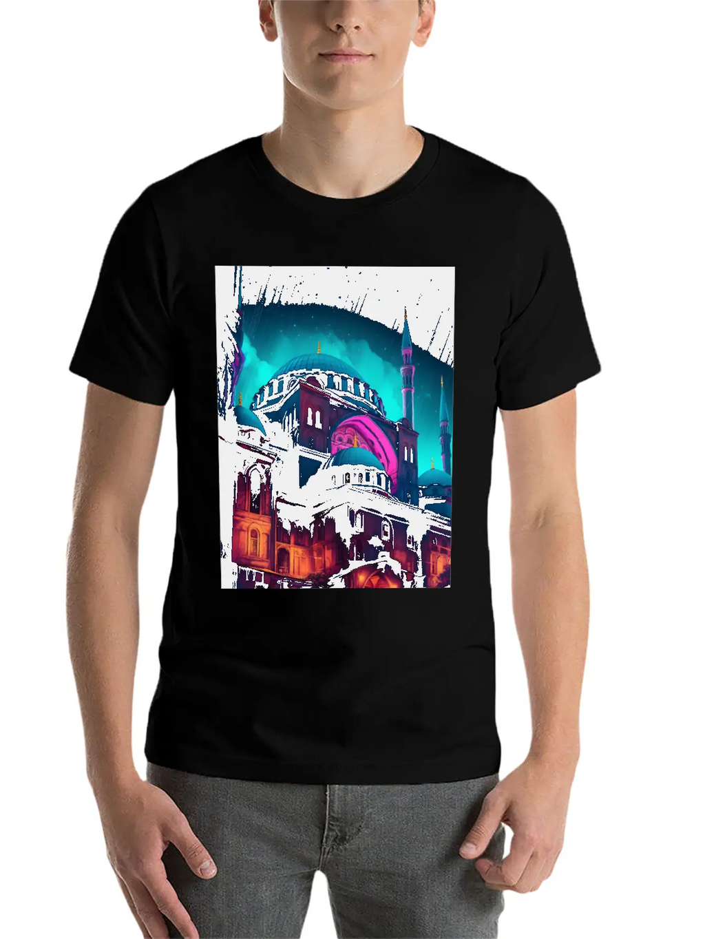 Hagia Sophia Turkey Unisex Casual T-Shirt – Clean Design For Daily Comfort