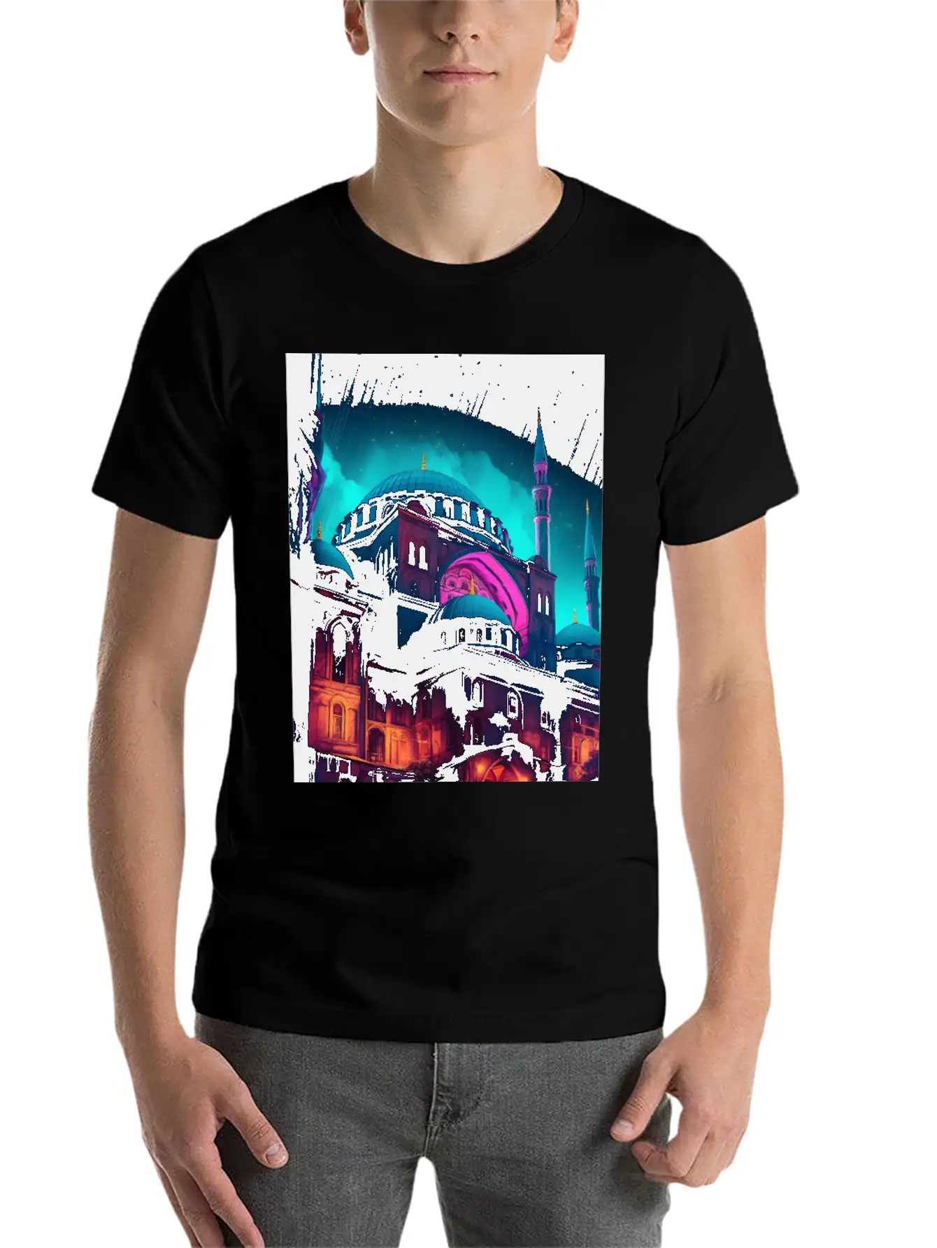 Hagia Sophia Turkey Unisex Casual T-Shirt – Clean Design For Daily Comfort