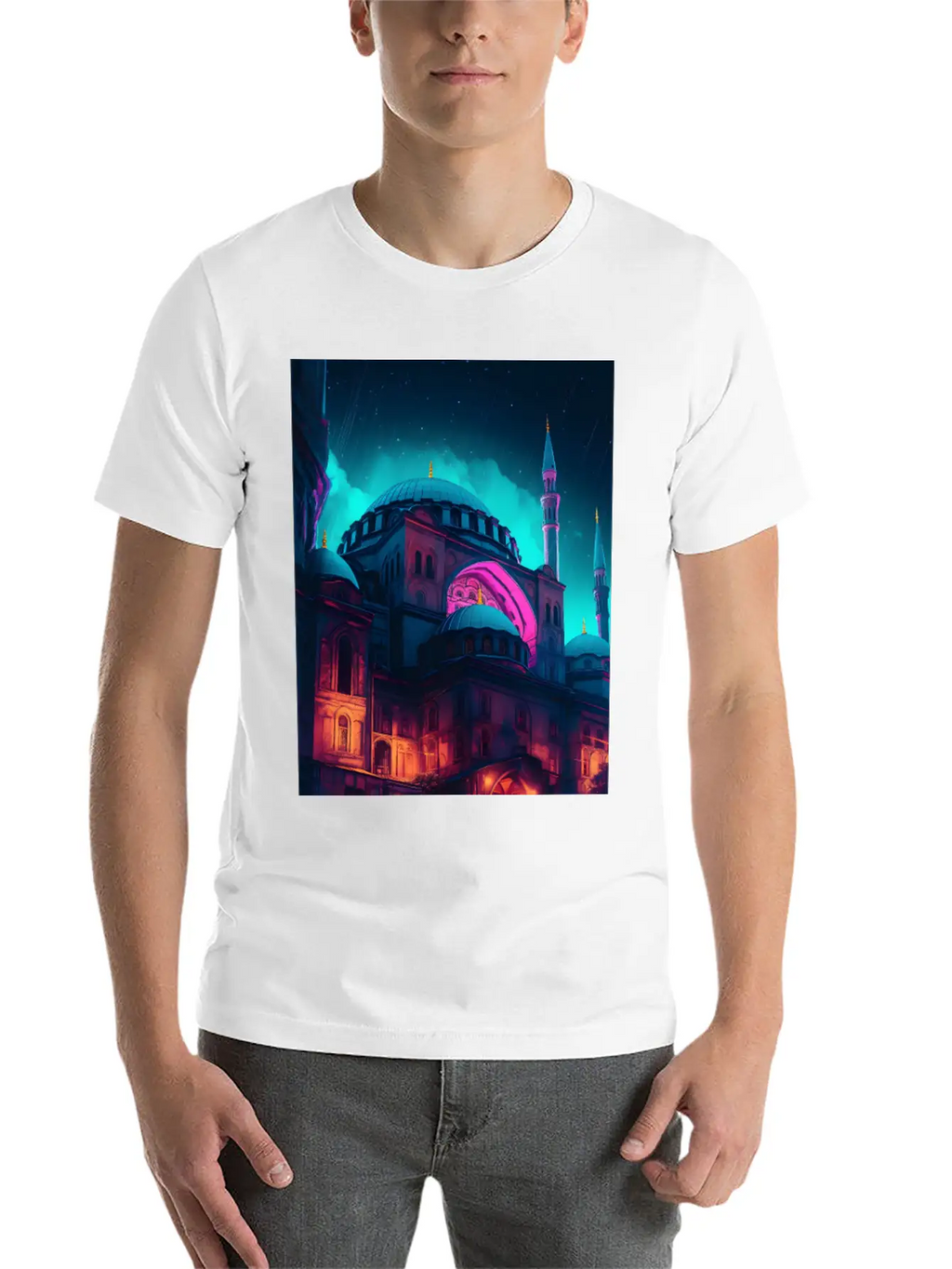 Hagia Sophia Turkey Unisex Casual T-Shirt – Clean Design For Daily Comfort
