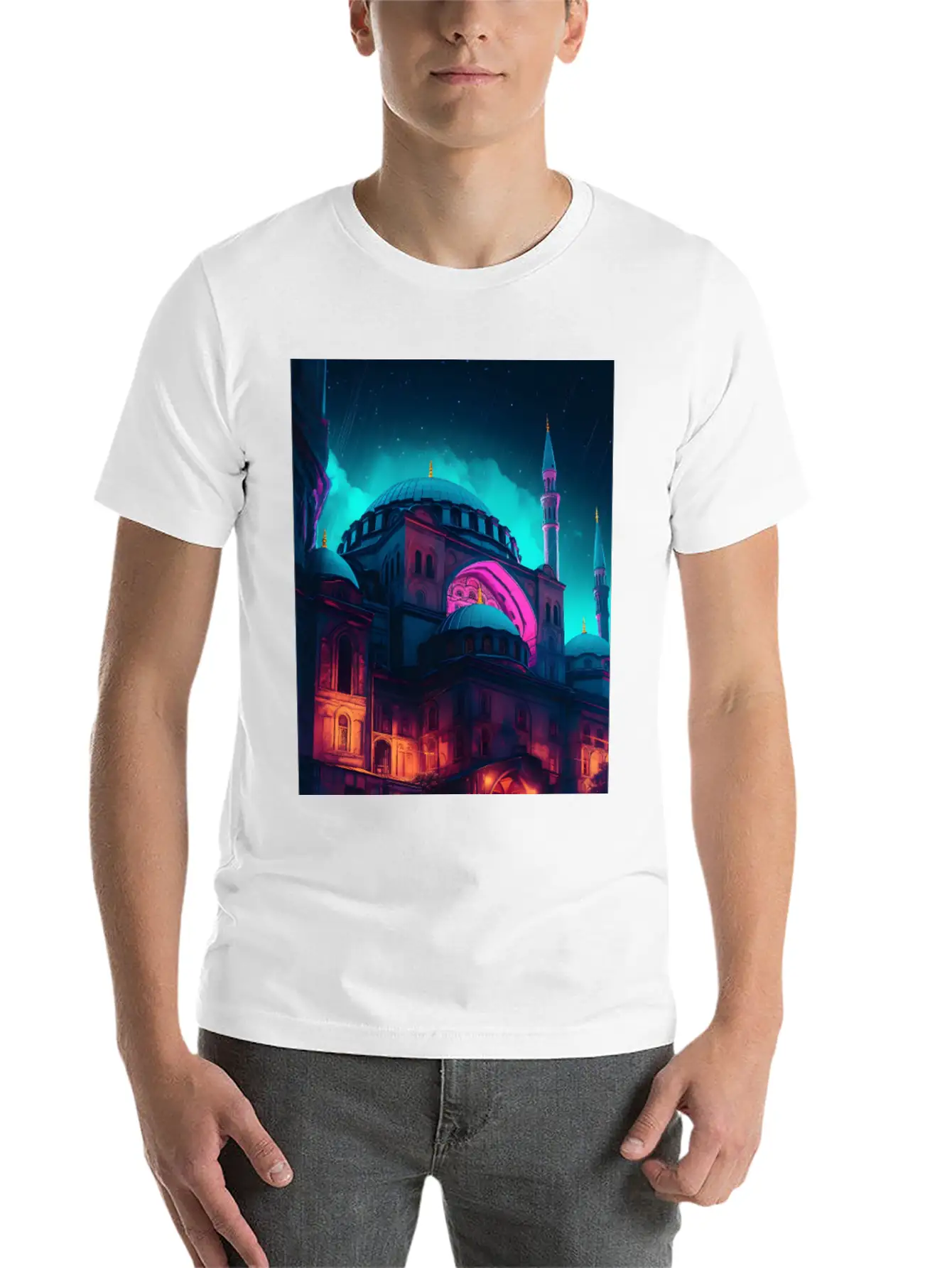 Hagia Sophia Turkey Unisex Casual T-Shirt – Clean Design For Daily Comfort
