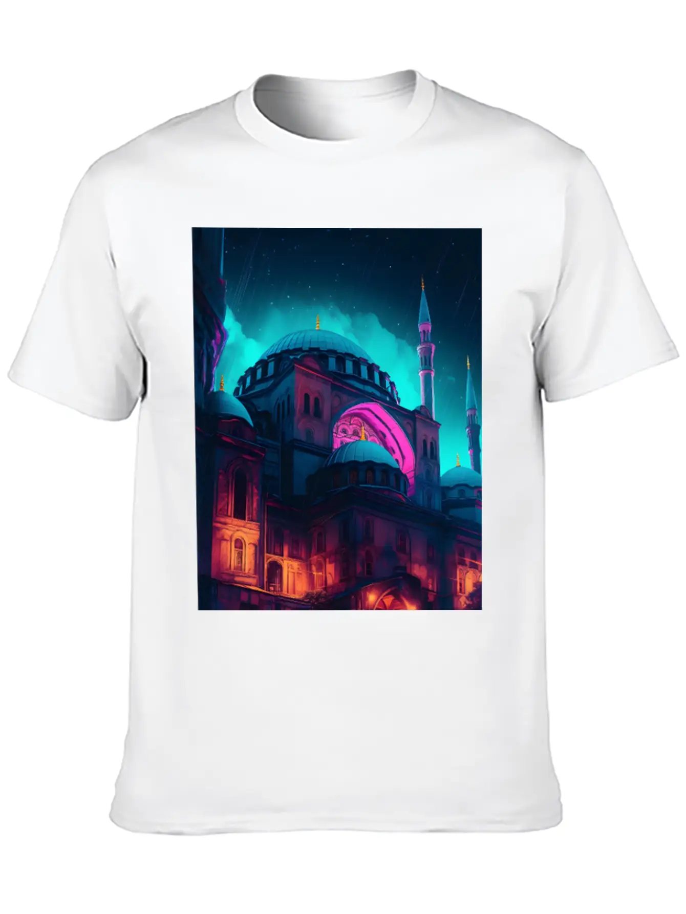 Hagia Sophia Turkey Unisex Casual T-Shirt – Clean Design For Daily Comfort
