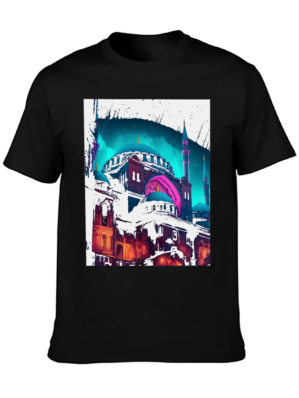 Hagia Sophia Turkey Unisex Casual T-Shirt – Clean Design For Daily Comfort