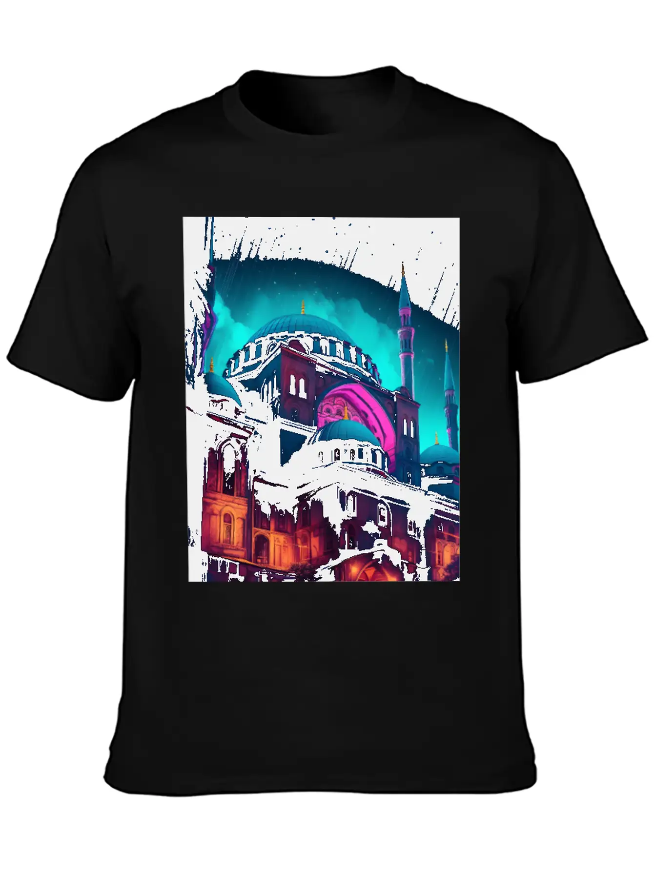 Hagia Sophia Turkey Unisex Casual T-Shirt – Clean Design For Daily Comfort