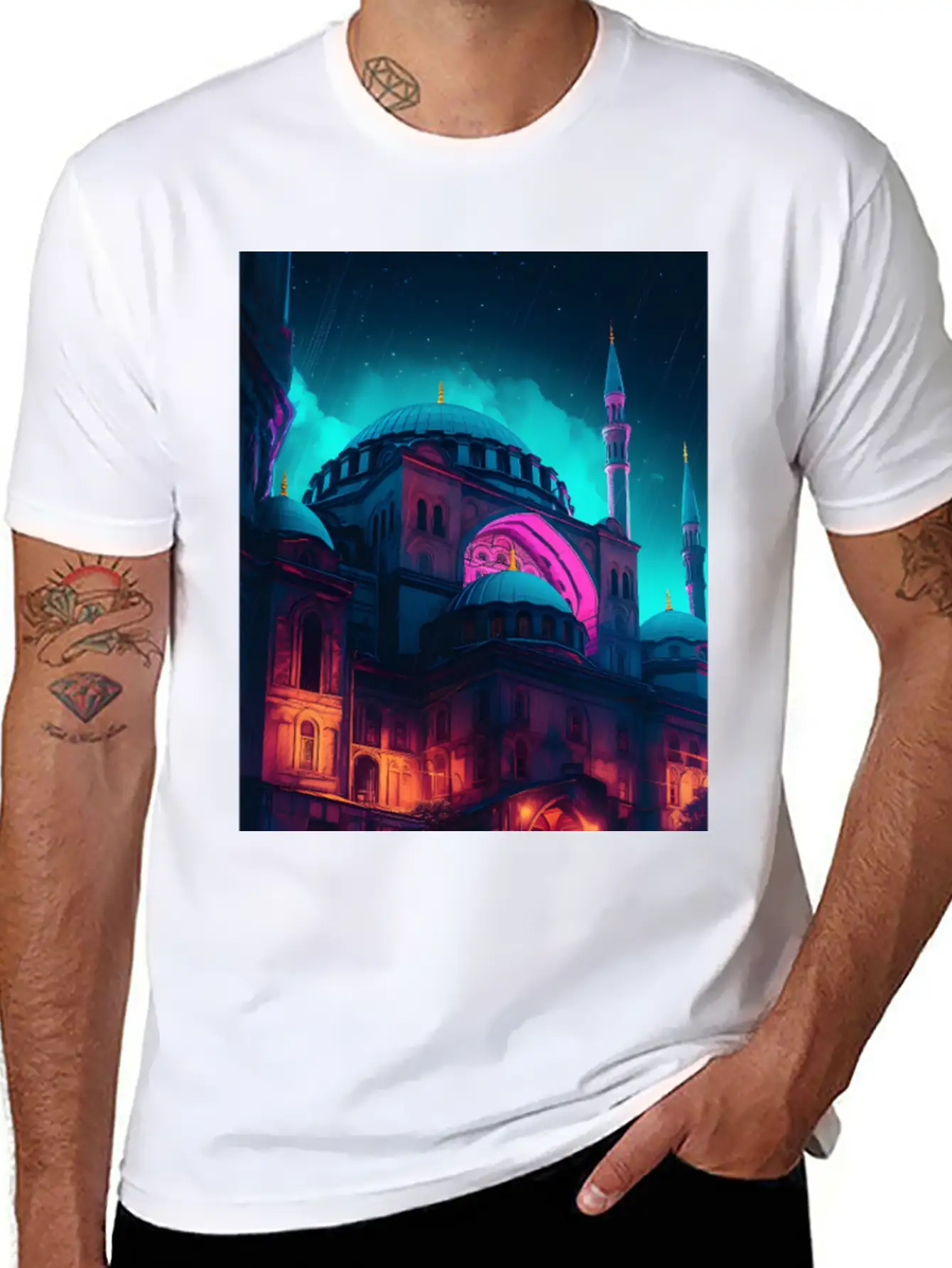Hagia Sophia Turkey Unisex Casual T-Shirt – Clean Design For Daily Comfort