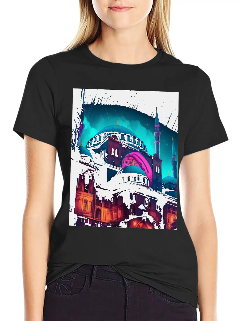 Hagia Sophia Turkey Unisex Casual T-Shirt – Clean Design For Daily Comfort
