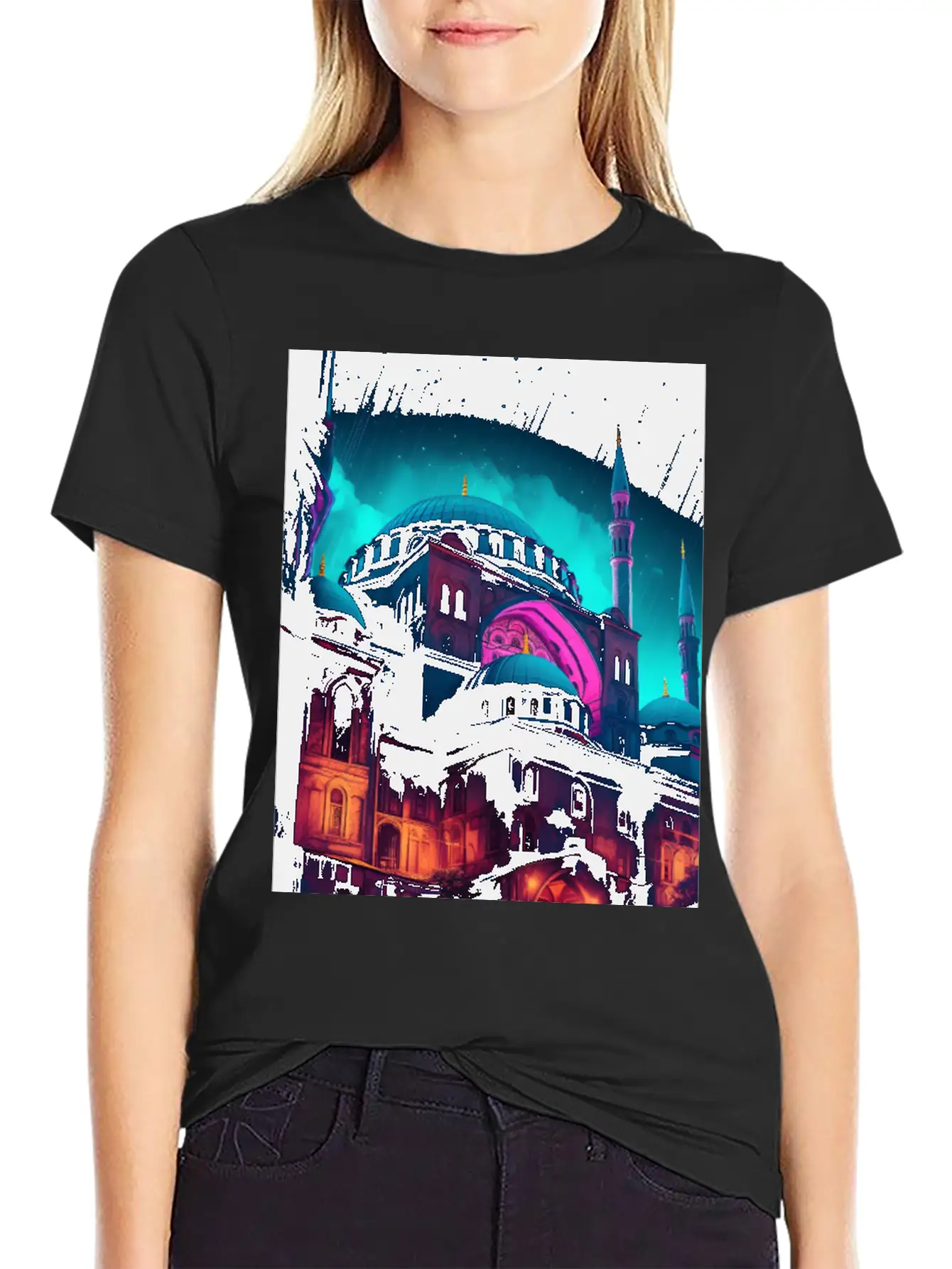 Hagia Sophia Turkey Unisex Casual T-Shirt – Clean Design For Daily Comfort