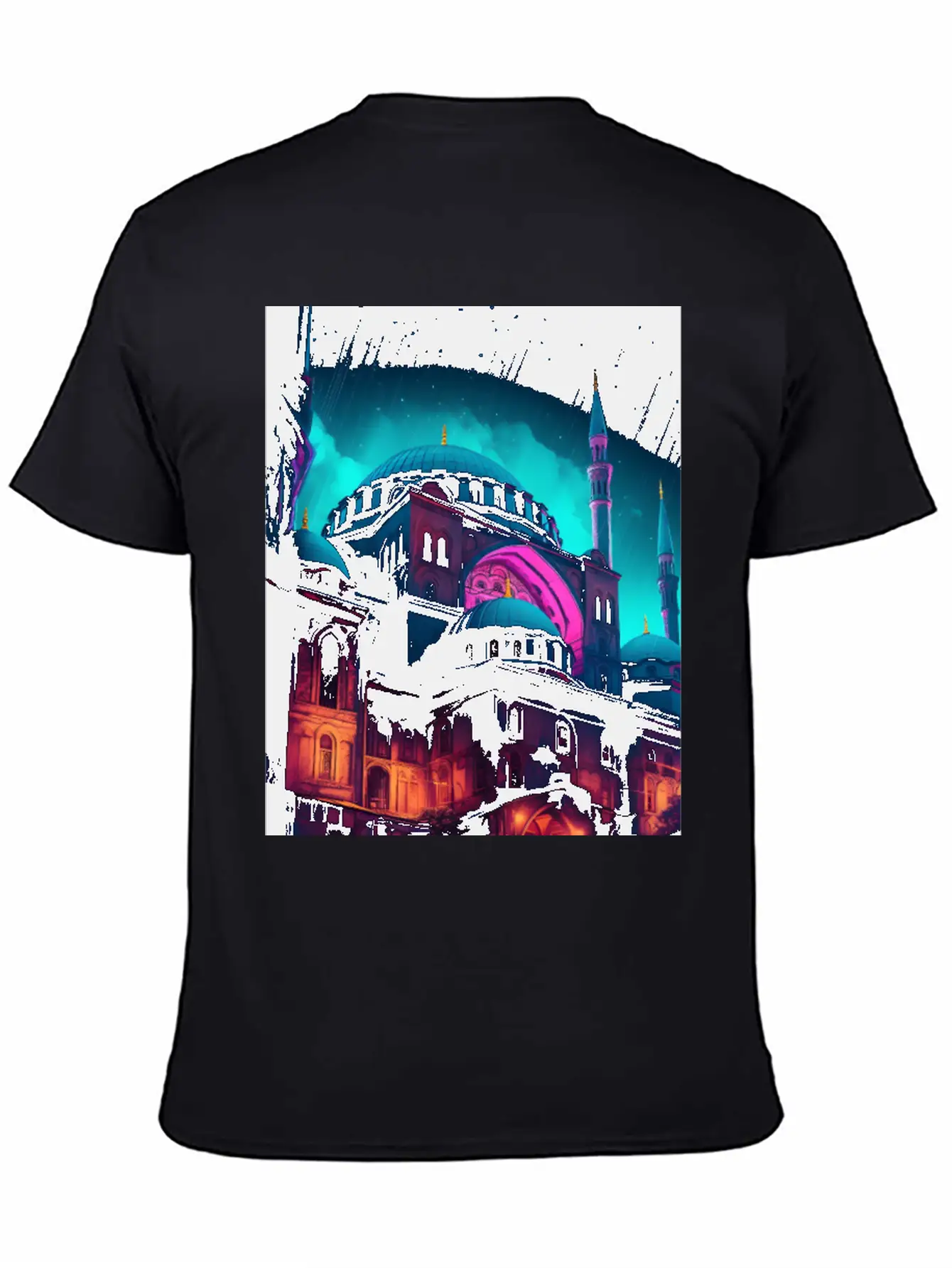 Hagia Sophia Turkey Unisex Casual T-Shirt – Clean Design For Daily Comfort