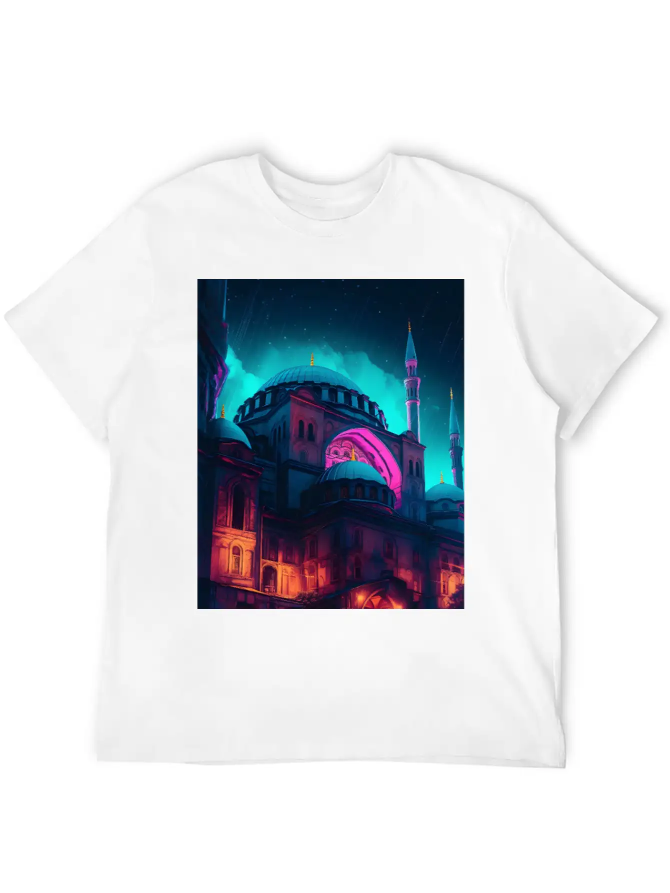 Hagia Sophia Turkey Unisex Casual T-Shirt – Clean Design For Daily Comfort
