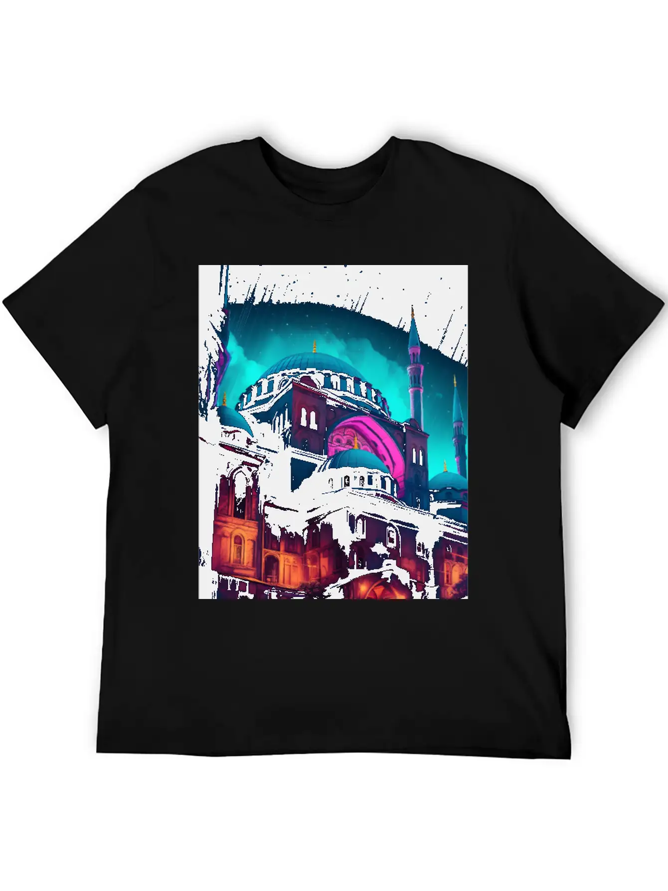 Hagia Sophia Turkey Unisex Casual T-Shirt – Clean Design For Daily Comfort