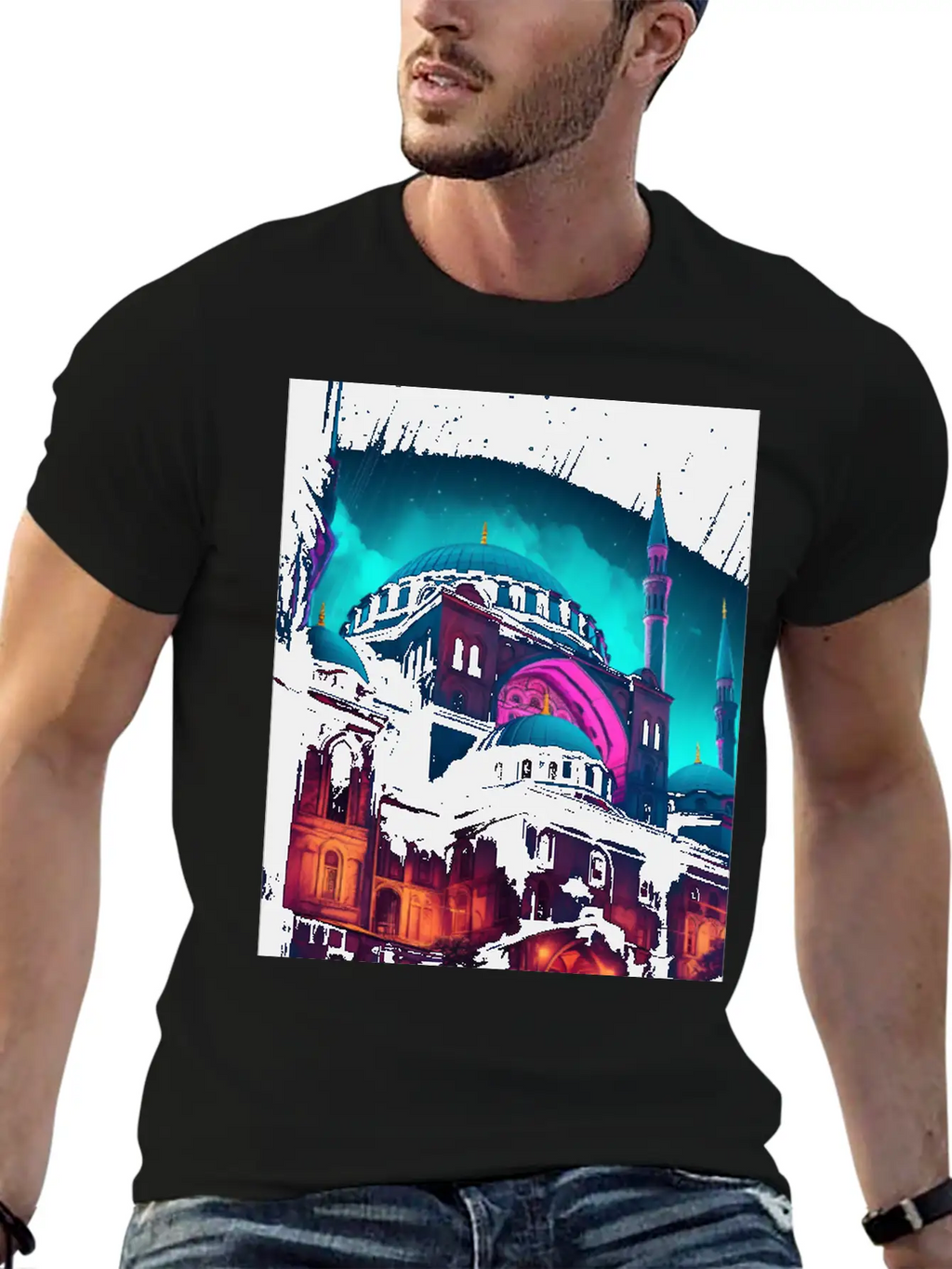 Hagia Sophia Turkey Unisex Casual T-Shirt – Clean Design For Daily Comfort