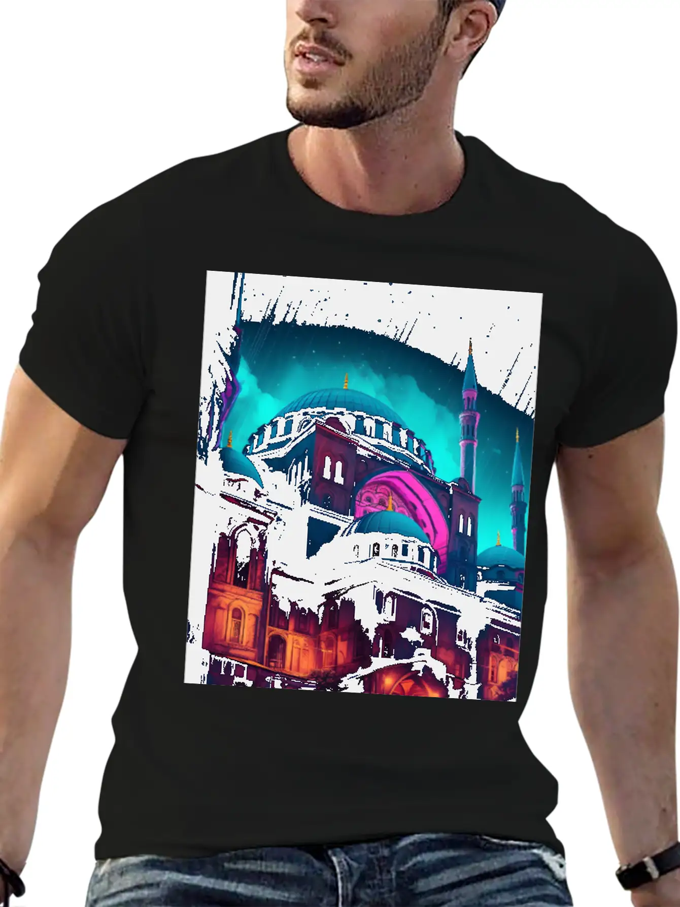 Hagia Sophia Turkey Unisex Casual T-Shirt – Clean Design For Daily Comfort