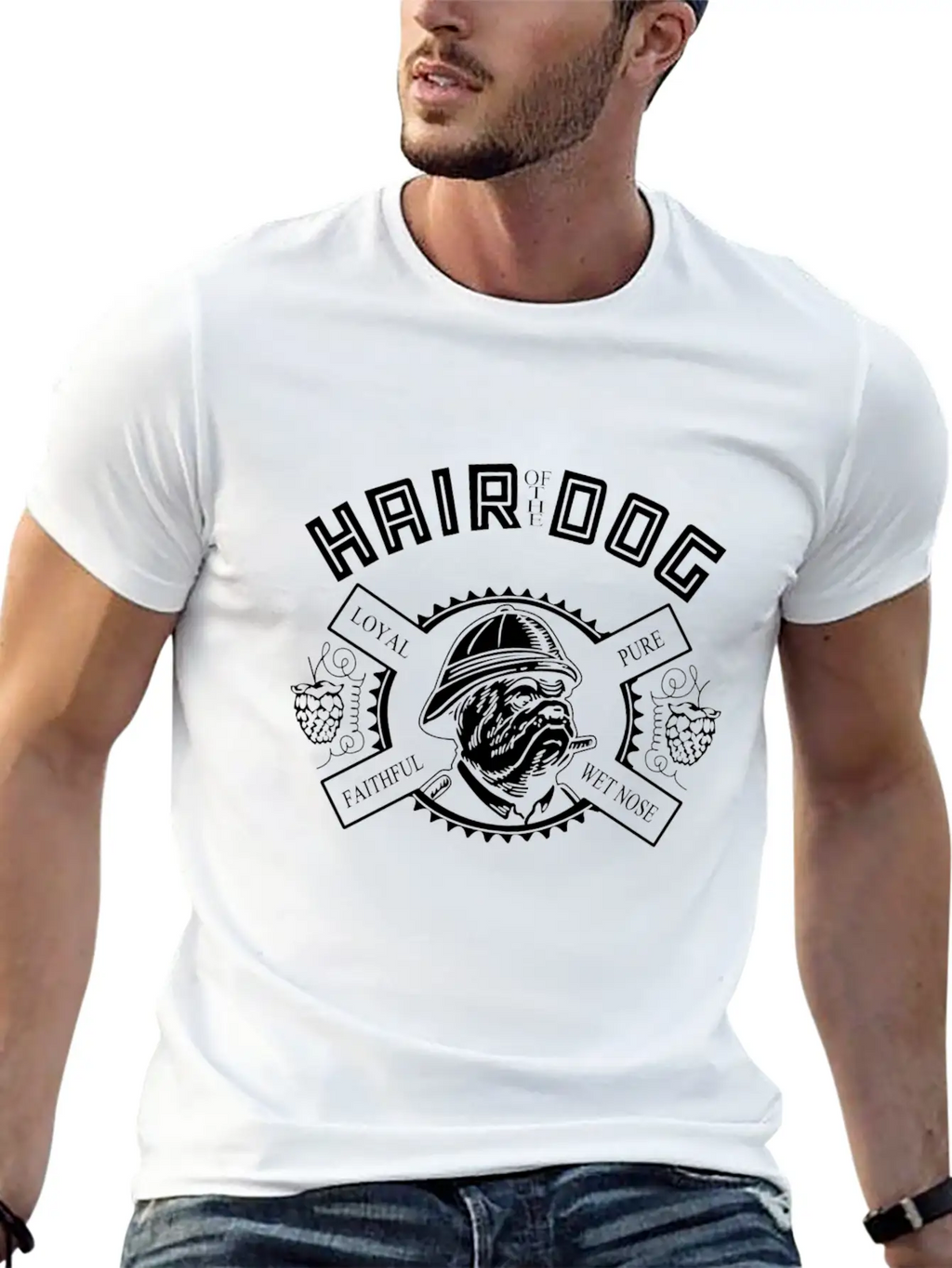Hair Of The Dog Unisex Casual T-Shirt – Clean Design For Daily Comfort