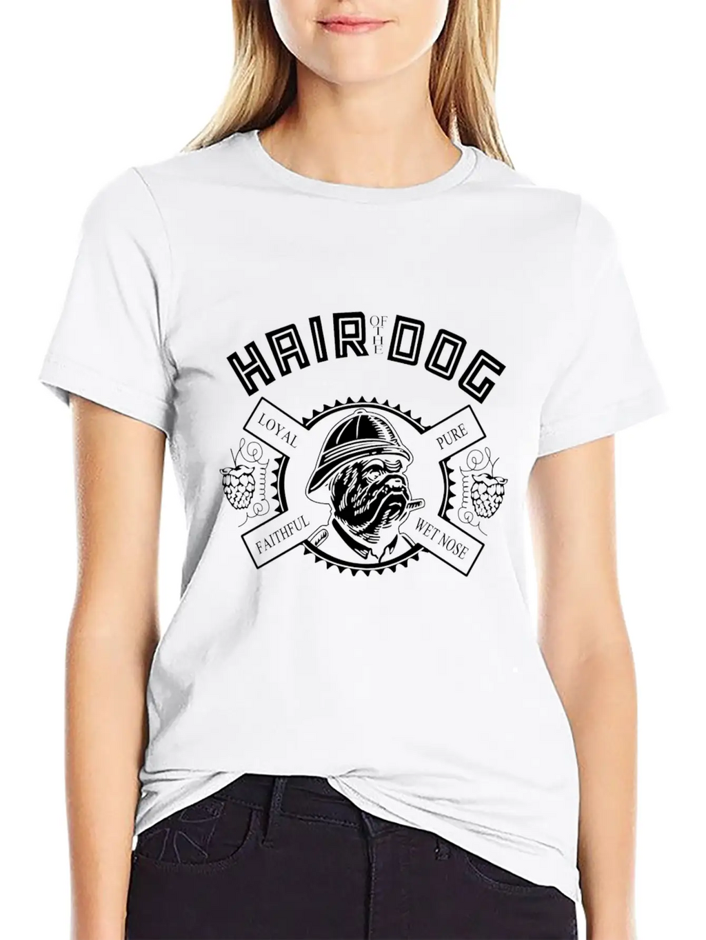 Hair Of The Dog Unisex Casual T-Shirt – Clean Design For Daily Comfort