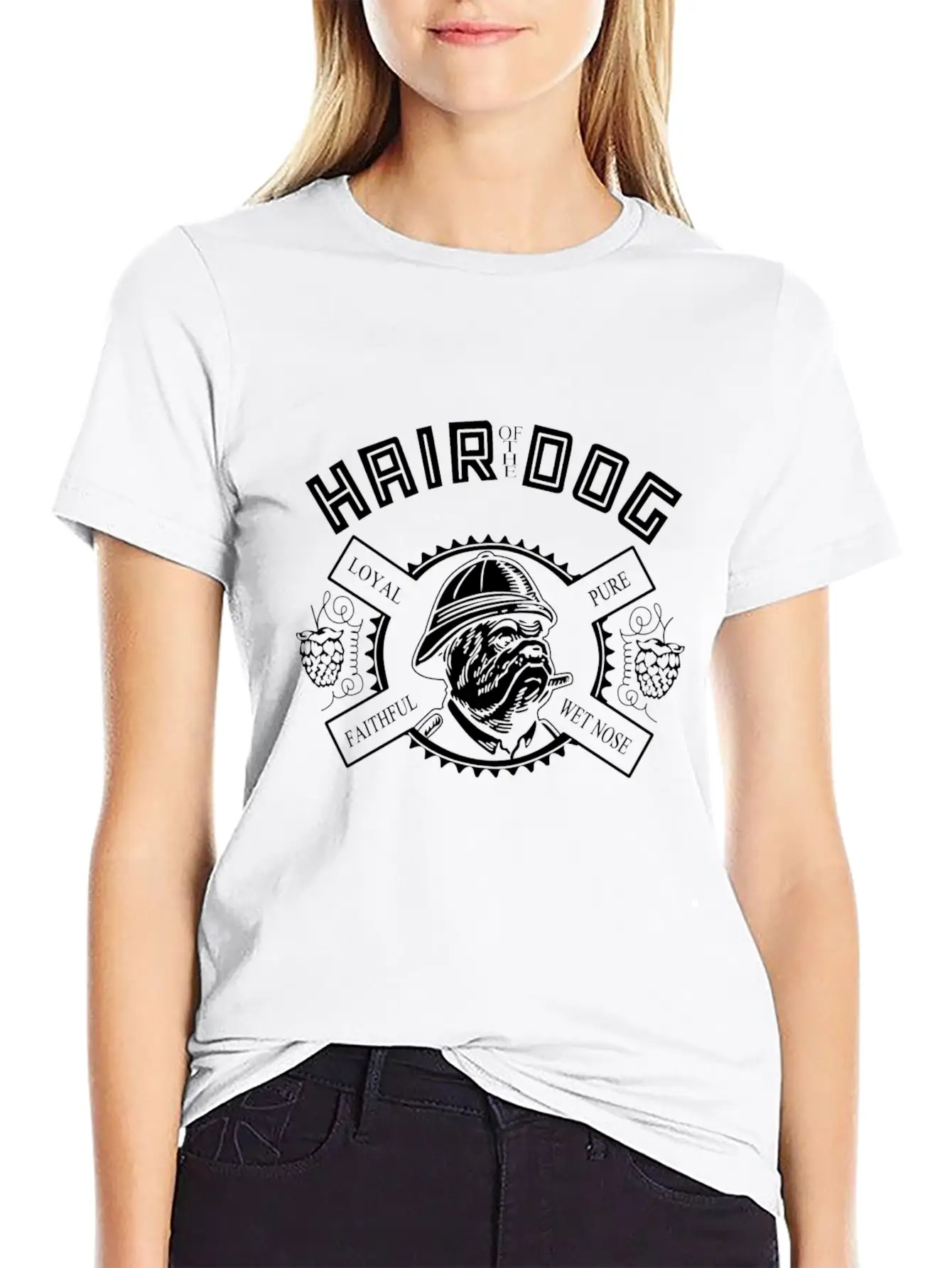 Hair Of The Dog Unisex Casual T-Shirt – Clean Design For Daily Comfort