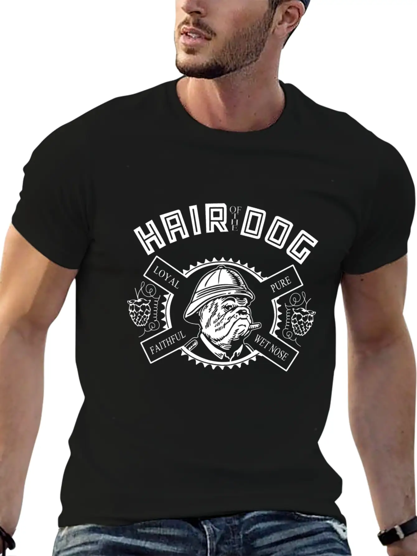 Hair Of The Dog Unisex Casual T-Shirt – Clean Design For Daily Comfort