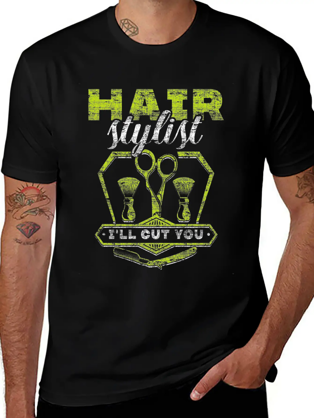 Hair Stylist Unisex Short Sleeve Soft Cotton T-Shirt – Casual Everyday Wear