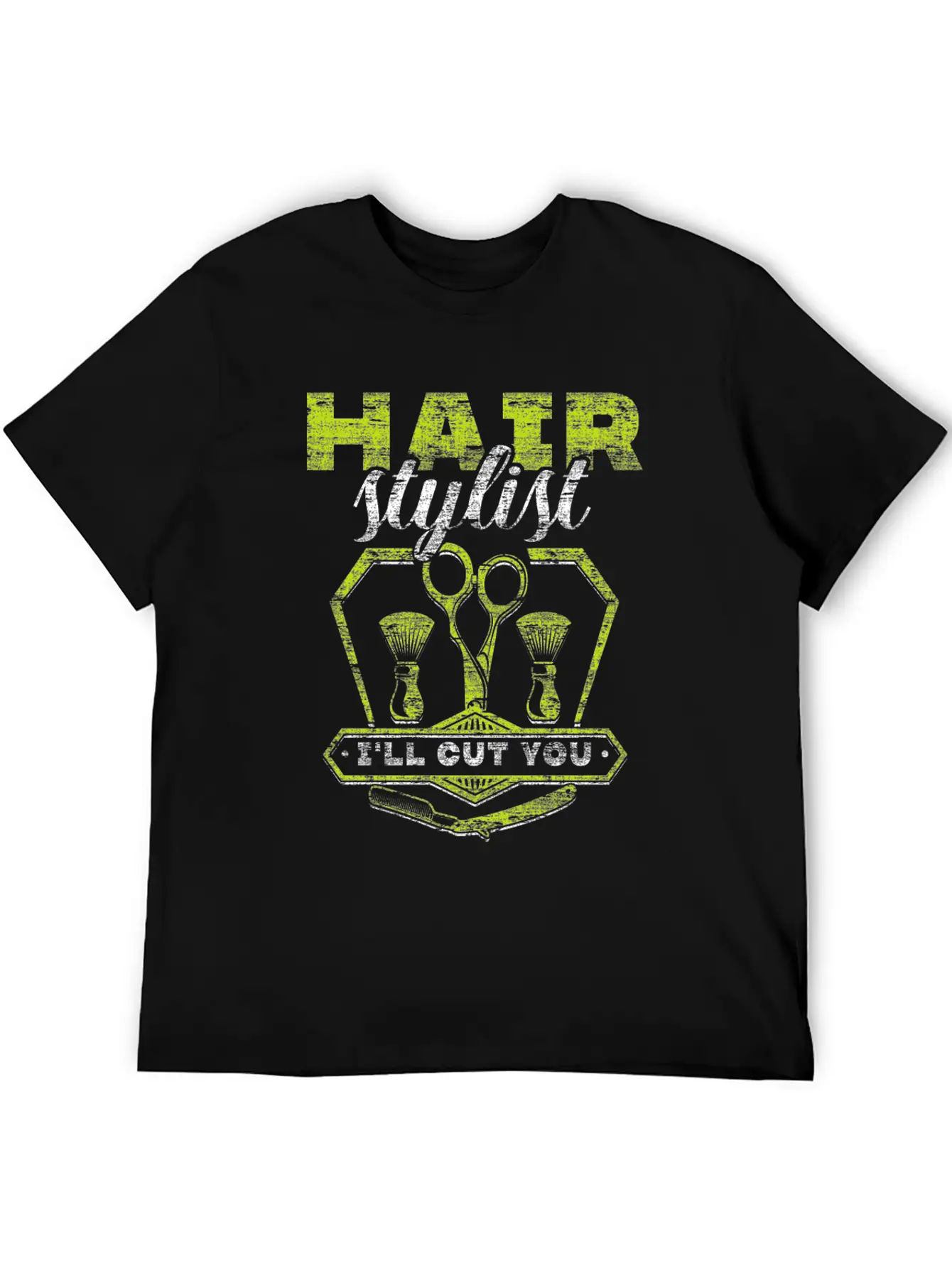 Hair Stylist Unisex Short Sleeve Soft Cotton T-Shirt – Casual Everyday Wear