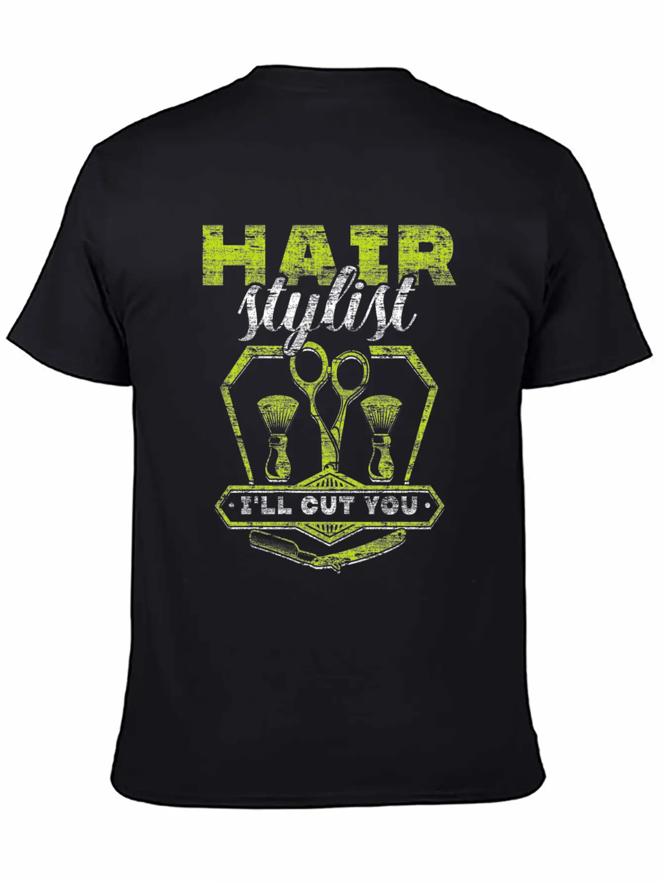 Hair Stylist Unisex Short Sleeve Soft Cotton T-Shirt – Casual Everyday Wear
