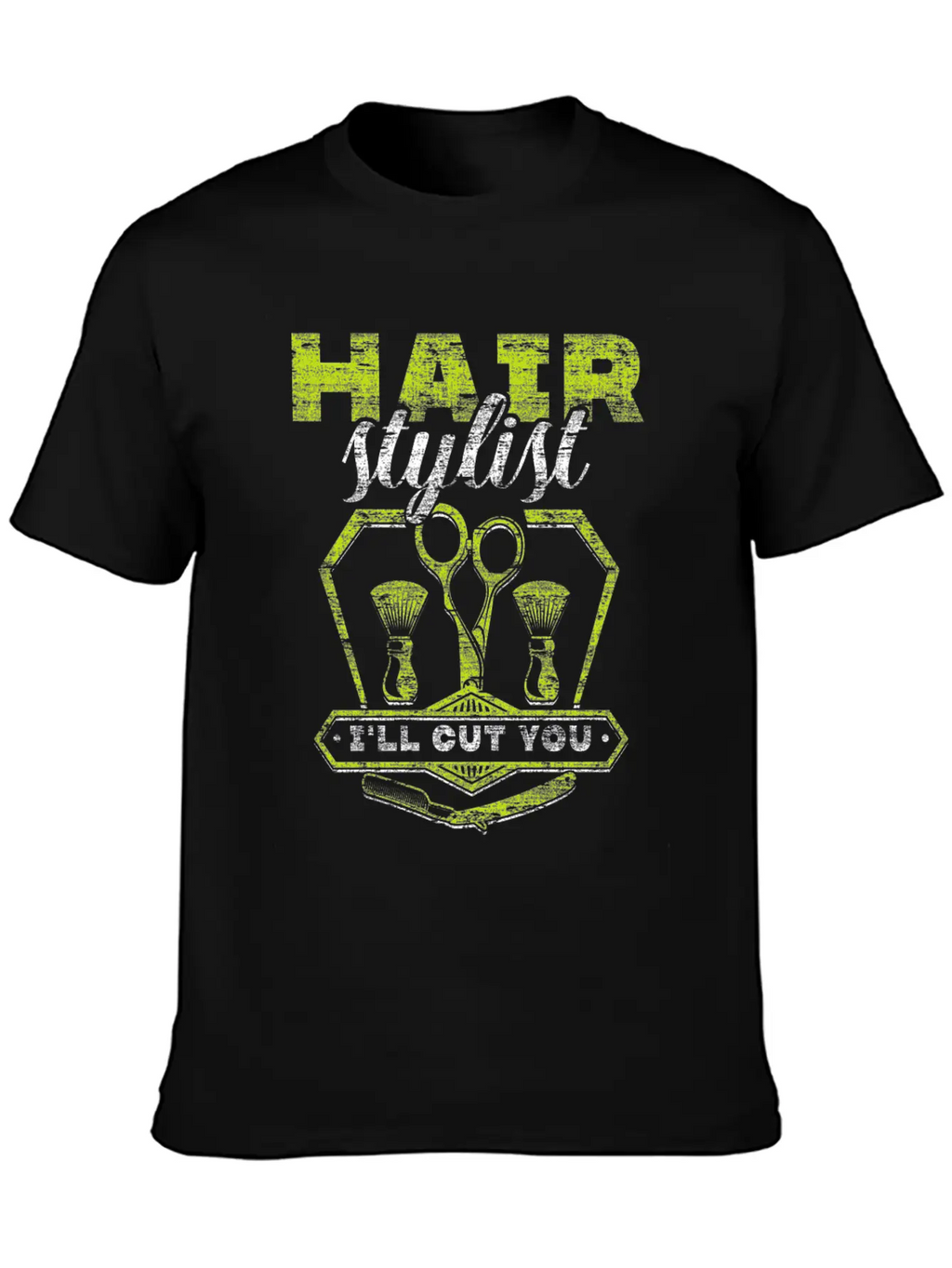 Hair Stylist Unisex Short Sleeve Soft Cotton T-Shirt – Casual Everyday Wear